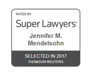 Rated by Super Lawyers | Jennifer M. Mendelsohn | Selected in 2017 | Thomson Reuters